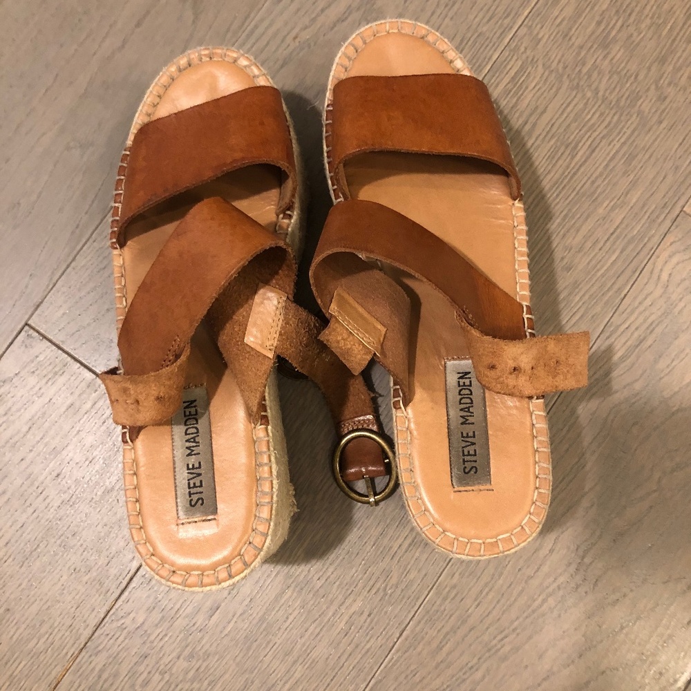 Steve Madden Platform Espadrille Wedges